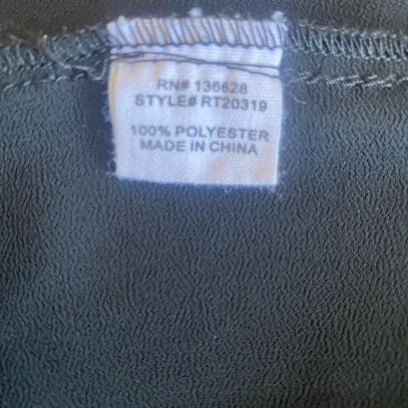 Chic Black Women's‎ Camisole with Lattice Neckline - Picture 7 of 7